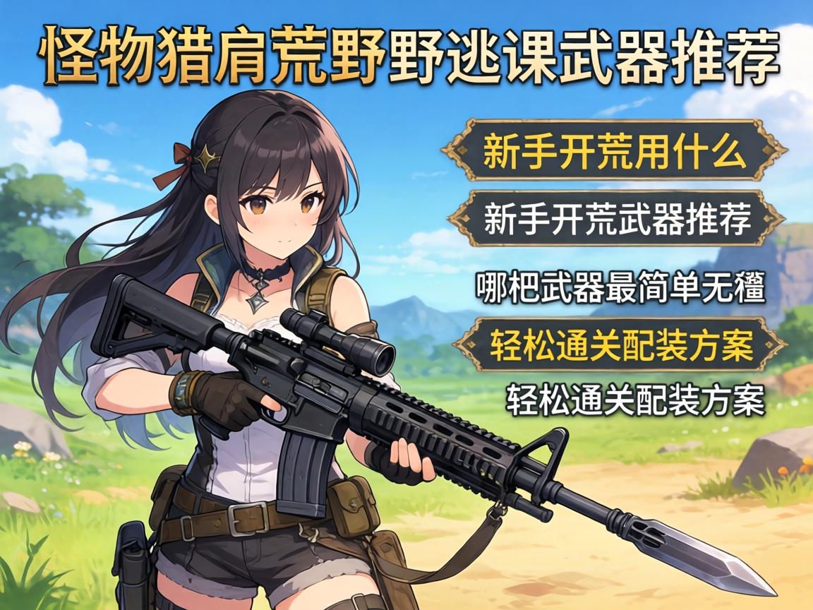 怪物猎人荒野逃课武器推荐,新手开荒用什么武器,哪把武器最简单无脑,轻松通关配装方案 怪物猎人荒野逃课武器推荐,新手开荒用什么武器,哪把武器最简单无脑,轻松通关配装方案