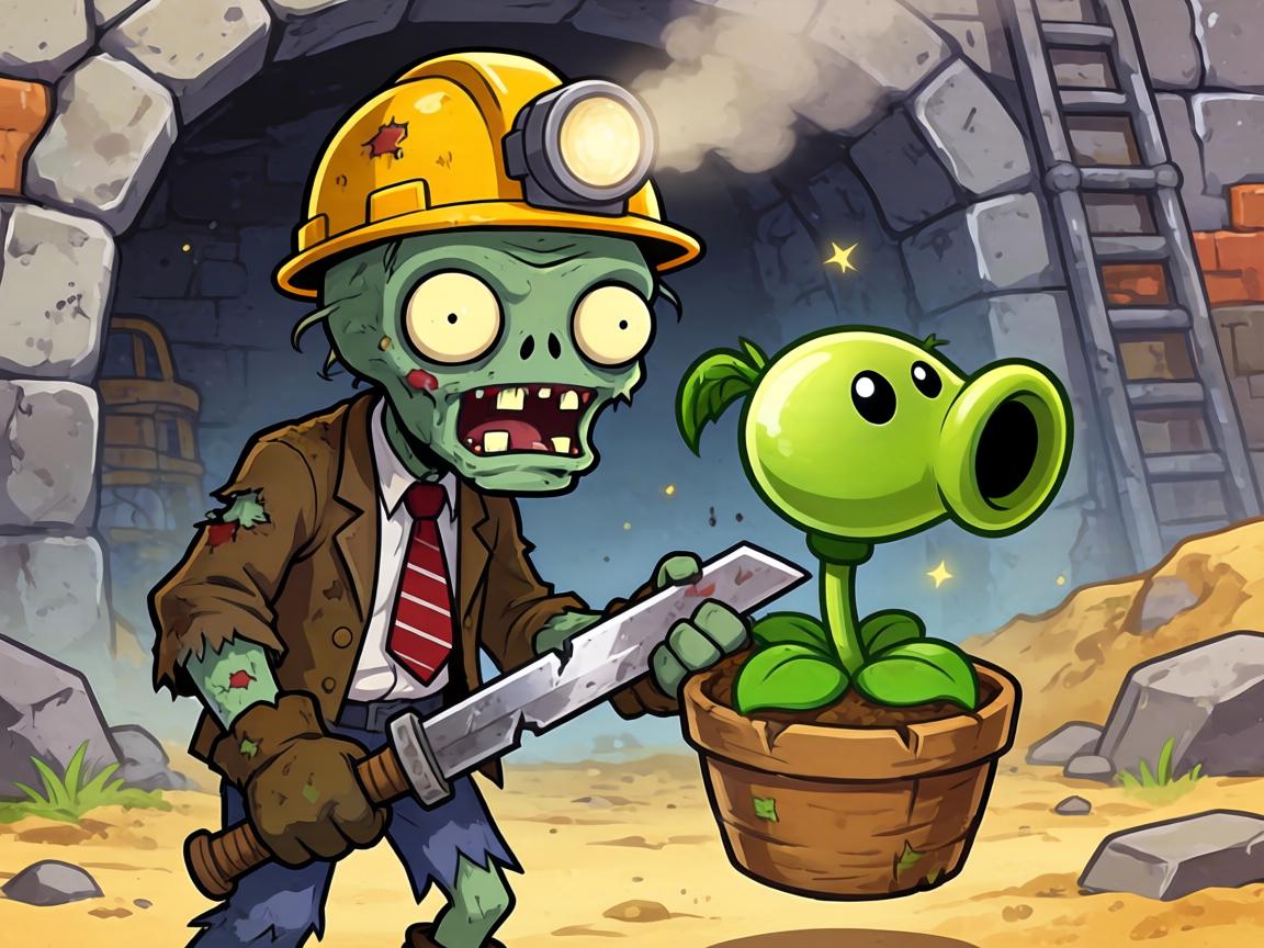 矿工僵尸怎么打,矿工僵尸用什么植物,矿工僵尸怕什么 矿工僵尸怎么打,矿工僵尸用什么植物,矿工僵尸怕什么