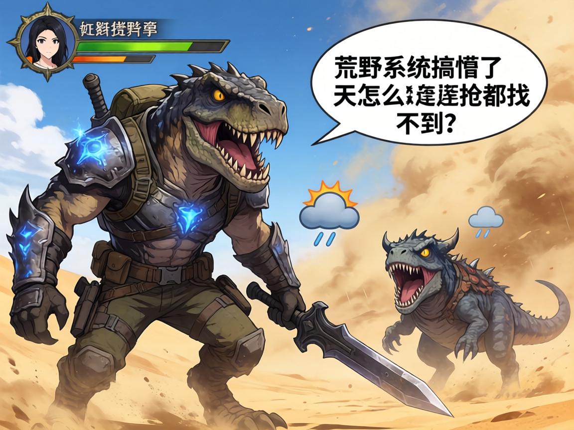 玩怪物猎人荒野被天气系统搞懵了,沙暴天怎么连怪都找不到? 玩怪物猎人荒野被天气系统搞懵了,沙暴天怎么连怪都找不到?