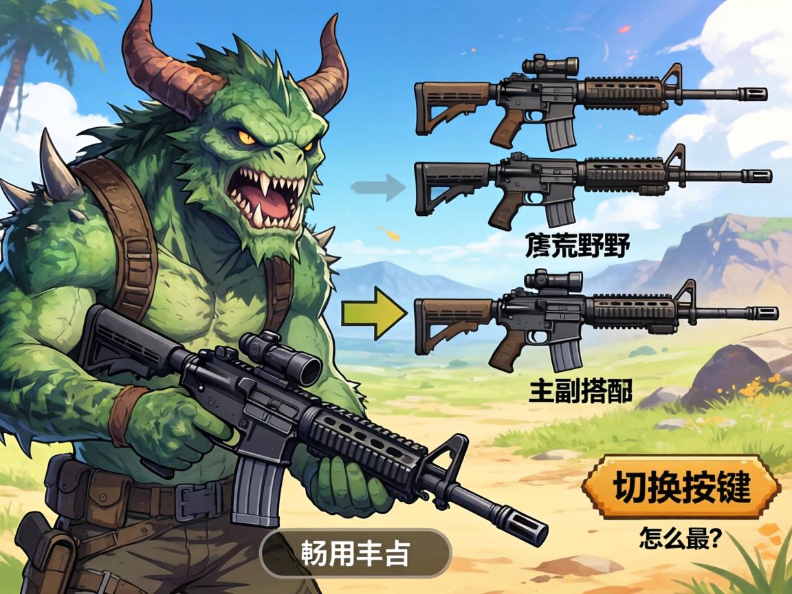 怪物猎人荒野如何切换主副武器,切换按键是什么,武器怎么搭配最好 怪物猎人荒野如何切换主副武器,切换按键是什么,武器怎么搭配最好