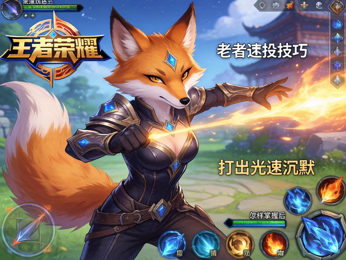 王者荣耀老狐狸连招技巧,如何打出光速沉默,怎样掌握技能取消后摇 王者荣耀老狐狸连招技巧,如何打出光速沉默,怎样掌握技能取消后摇