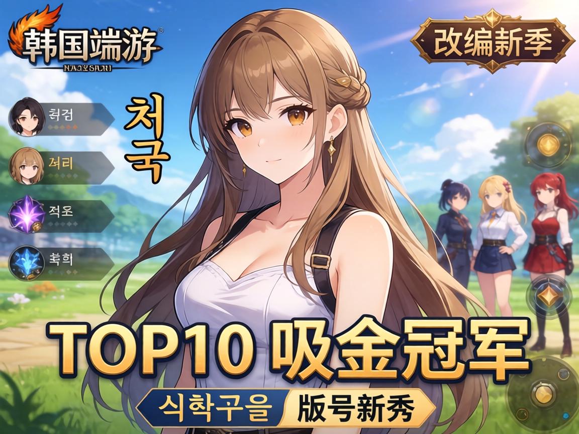 韩国端游改编手游TOP10吸金冠军与版号新秀 韩国端游改编手游TOP10吸金冠军与版号新秀