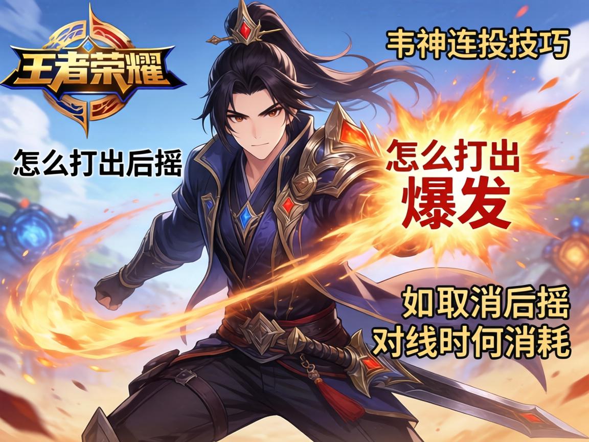 王者荣耀韦神连招技巧,怎么打出爆发,如何取消后摇,对线时如何消耗 王者荣耀韦神连招技巧,怎么打出爆发,如何取消后摇,对线时如何消耗
