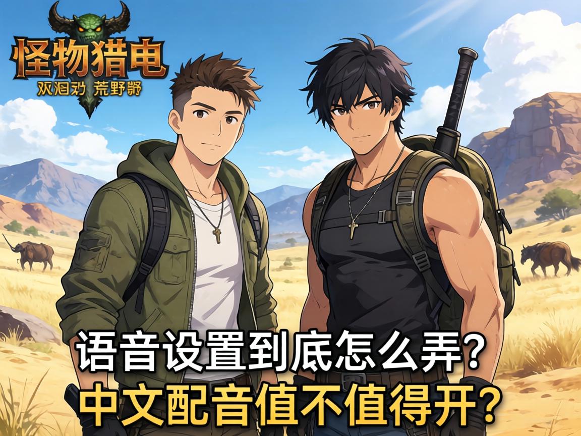 兄弟们,怪物猎人荒野的语音设置到底怎么弄?中文配音值不值得开? 兄弟们,怪物猎人荒野的语音设置到底怎么弄?中文配音值不值得开?