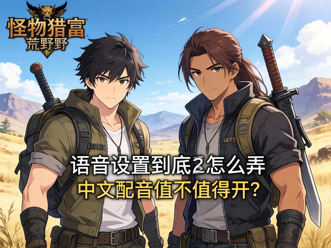 兄弟们,怪物猎人荒野的语音设置到底怎么弄?中文配音值不值得开? 兄弟们,怪物猎人荒野的语音设置到底怎么弄?中文配音值不值得开?