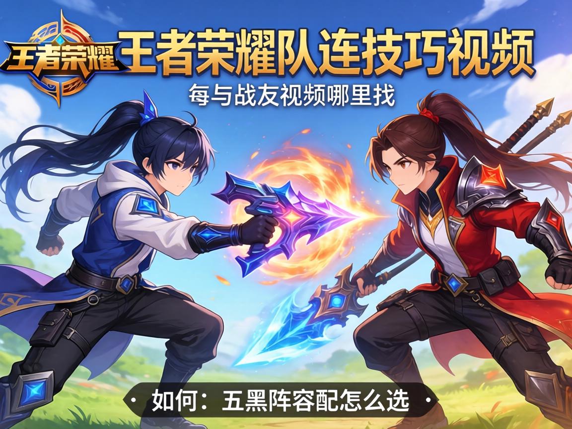 王者荣耀战队连招技巧视频哪里找,如何与队友搭配技能,五黑阵容怎么选? 王者荣耀战队连招技巧视频哪里找,如何与队友搭配技能,五黑阵容怎么选?