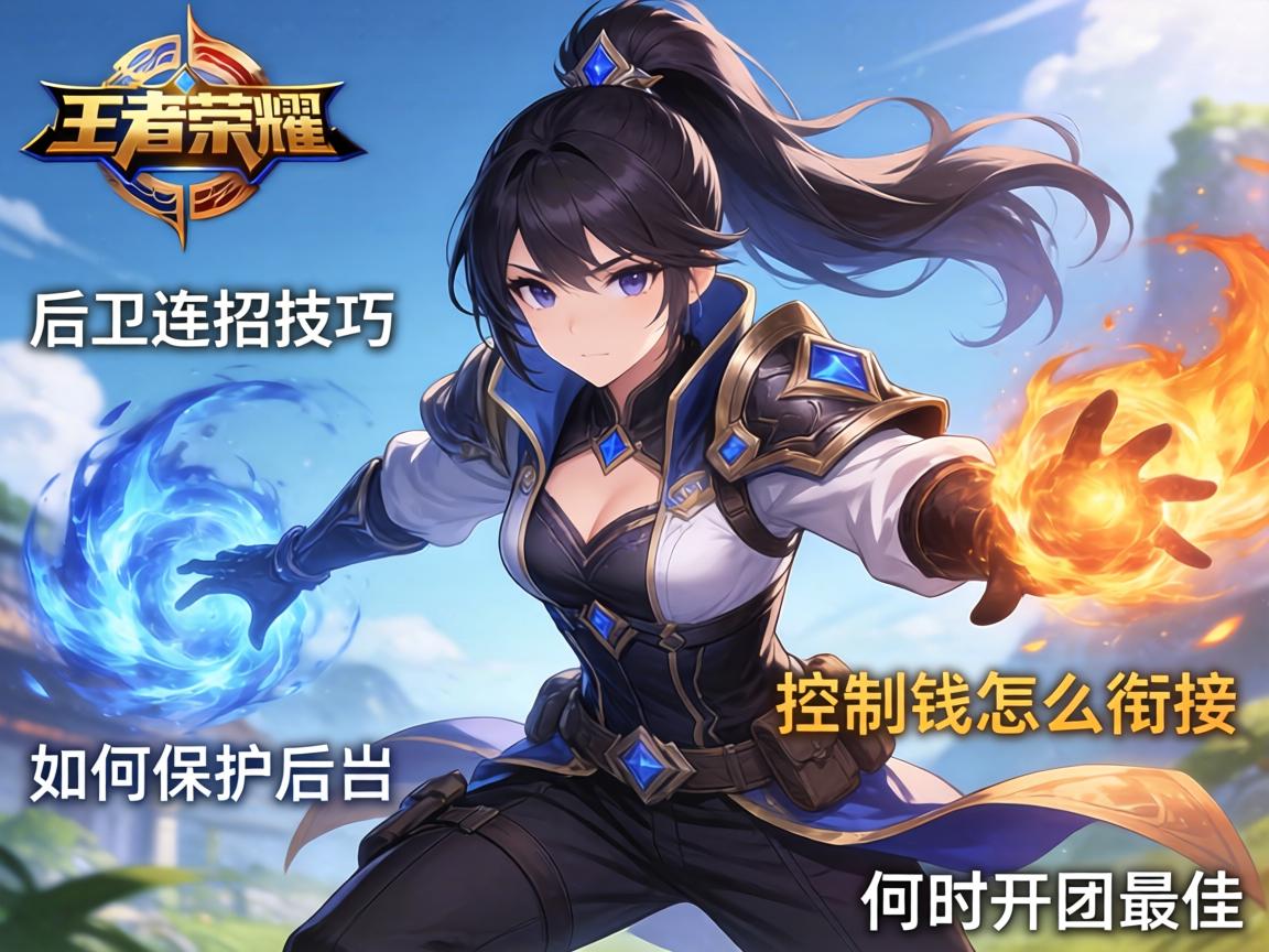 王者荣耀后卫连招技巧,如何保护后排,控制技能怎么衔接,何时开团最佳 王者荣耀后卫连招技巧,如何保护后排,控制技能怎么衔接,何时开团最佳