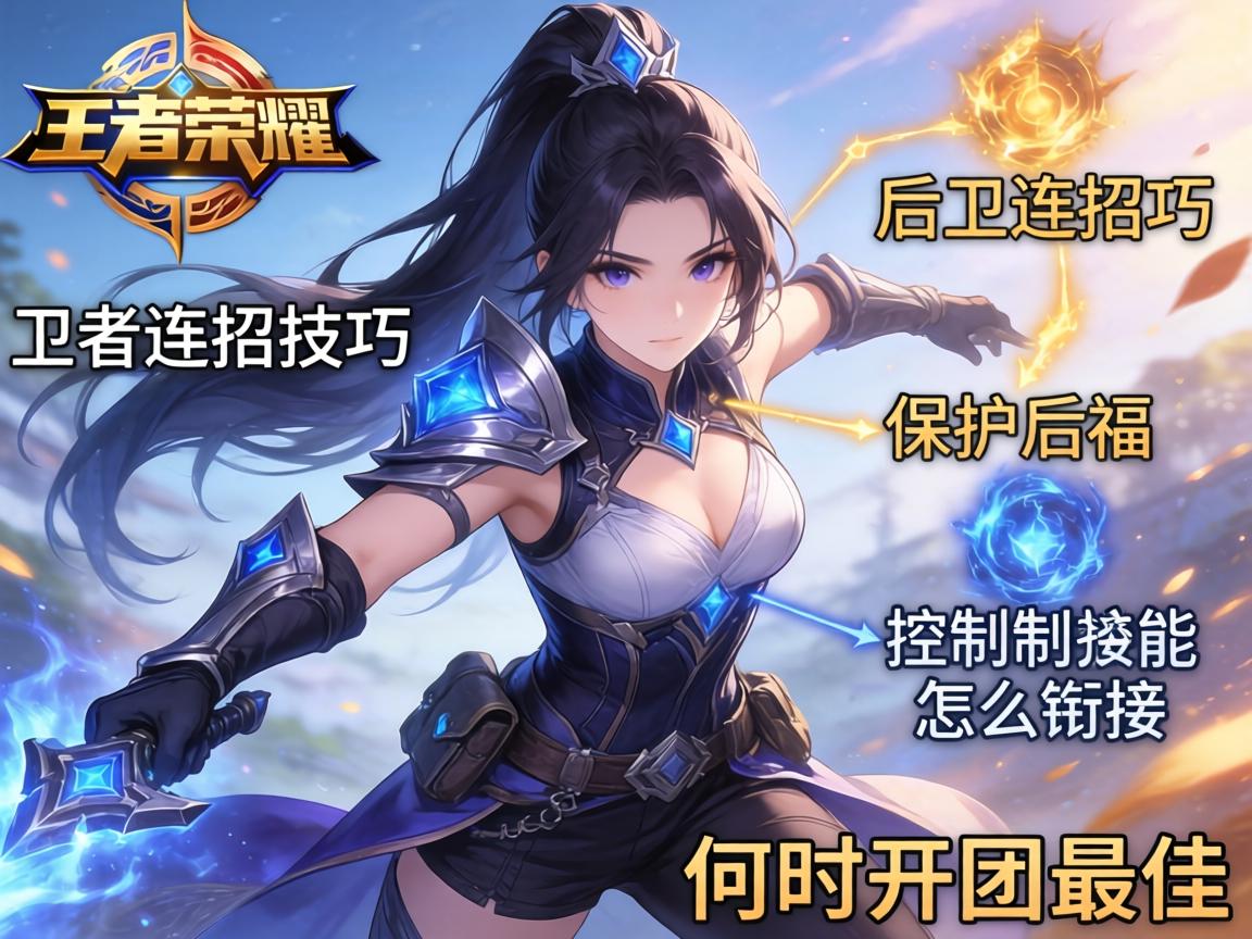王者荣耀后卫连招技巧,如何保护后排,控制技能怎么衔接,何时开团最佳 王者荣耀后卫连招技巧,如何保护后排,控制技能怎么衔接,何时开团最佳