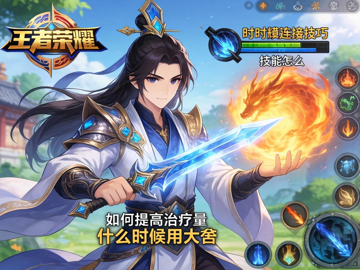 王者荣耀李时珍连招技巧丨技能怎么连招,如何提高治疗量,什么时候用大招 王者荣耀李时珍连招技巧丨技能怎么连招,如何提高治疗量,什么时候用大招