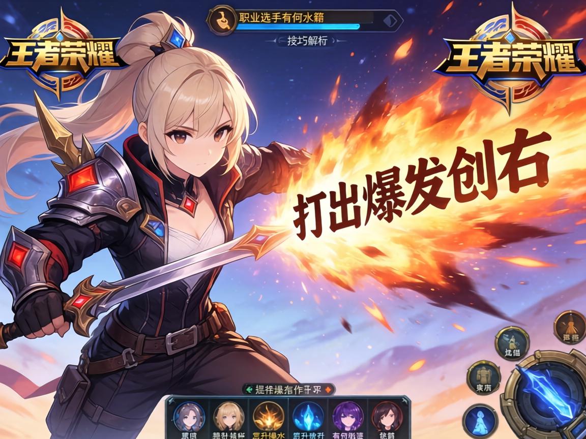 王者荣耀连招技巧解析,如何打出爆发伤害,怎样提升操作水平,职业选手有何秘籍 王者荣耀连招技巧解析,如何打出爆发伤害,怎样提升操作水平,职业选手有何秘籍