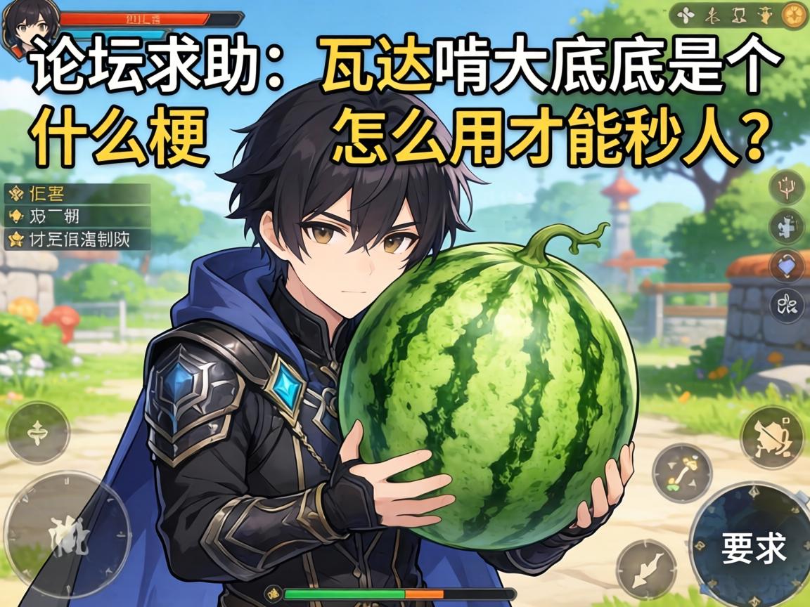 论坛求助:阿瓦达啃大瓜到底是个什么梗?在游戏里怎么用才能秒人? 论坛求助:阿瓦达啃大瓜到底是个什么梗?在游戏里怎么用才能秒人?