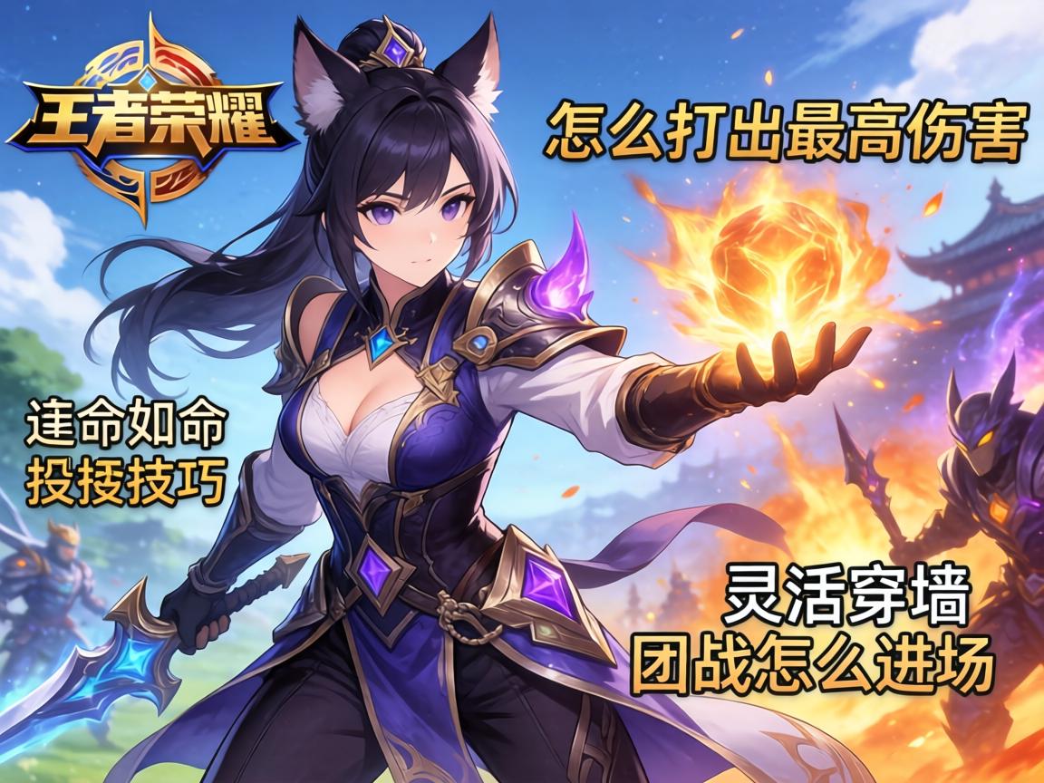 王者荣耀司命连招技巧,怎么打出最高伤害,如何灵活穿墙,团战怎么进场 王者荣耀司命连招技巧,怎么打出最高伤害,如何灵活穿墙,团战怎么进场