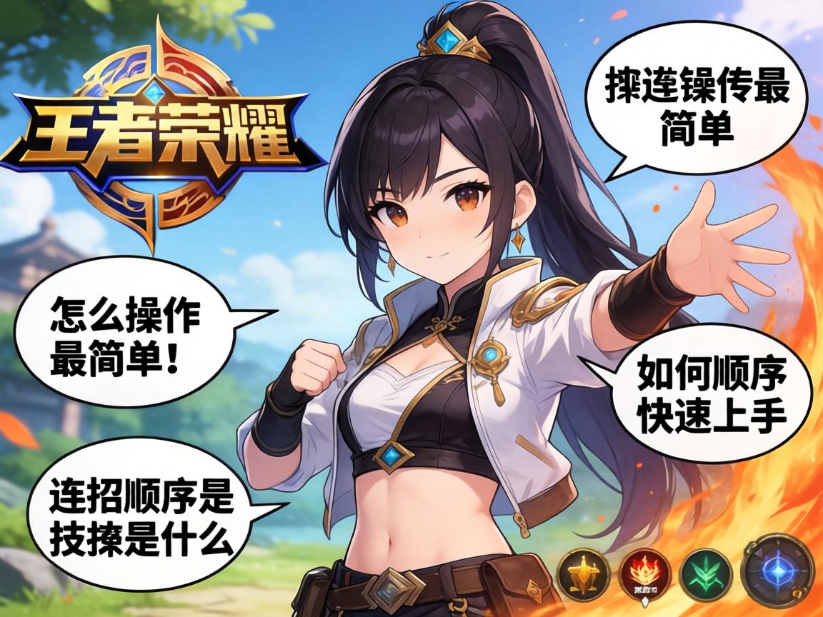 王者荣耀排骨连招技巧,怎么操作最简单,如何快速上手,连招顺序是什么 王者荣耀排骨连招技巧,怎么操作最简单,如何快速上手,连招顺序是什么
