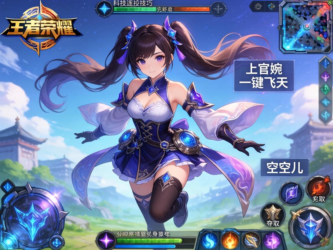 王者荣耀科技连招技巧,上官婉儿如何一键飞天?空空儿怎样用分身夺取装备? 王者荣耀科技连招技巧,上官婉儿如何一键飞天?空空儿怎样用分身夺取装备?