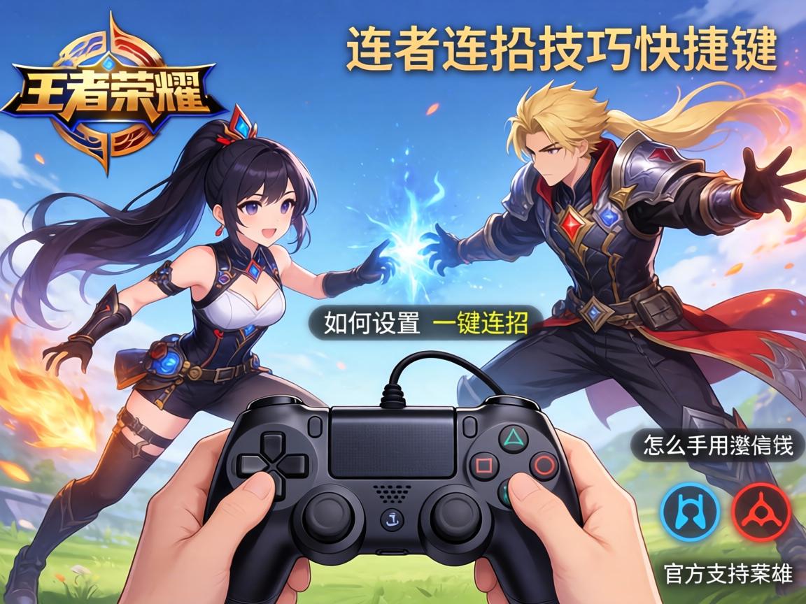 王者荣耀连招技巧快捷键,如何设置一键连招,手柄怎么用,官方支持哪些英雄 王者荣耀连招技巧快捷键,如何设置一键连招,手柄怎么用,官方支持哪些英雄