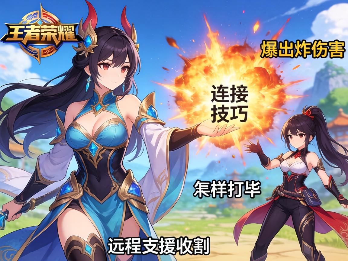 王者荣耀女娲连招技巧,如何打出爆炸伤害,怎样远程支援收割? 王者荣耀女娲连招技巧,如何打出爆炸伤害,怎样远程支援收割?