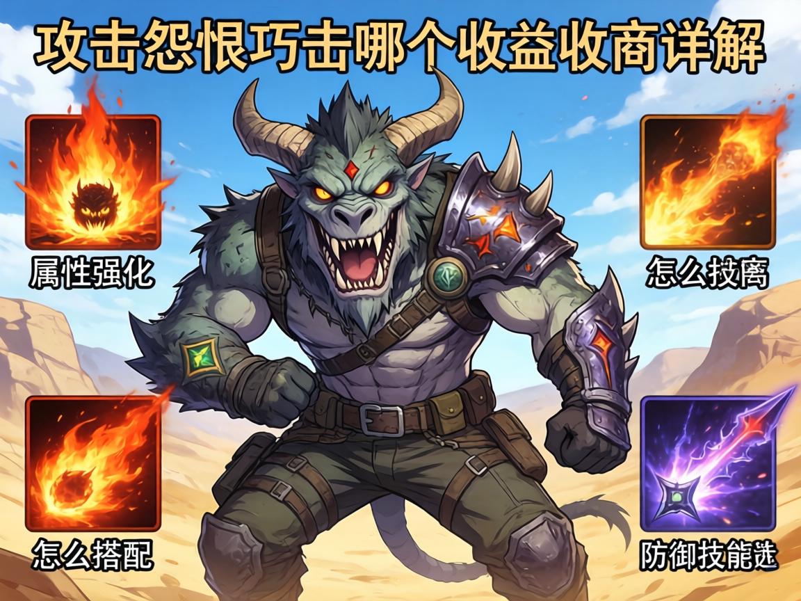 怪物猎人荒野所有技能详解,攻击怨恨巧击哪个收益高,属性强化怎么搭配,防御技能怎么选 怪物猎人荒野所有技能详解,攻击怨恨巧击哪个收益高,属性强化怎么搭配,防御技能怎么选