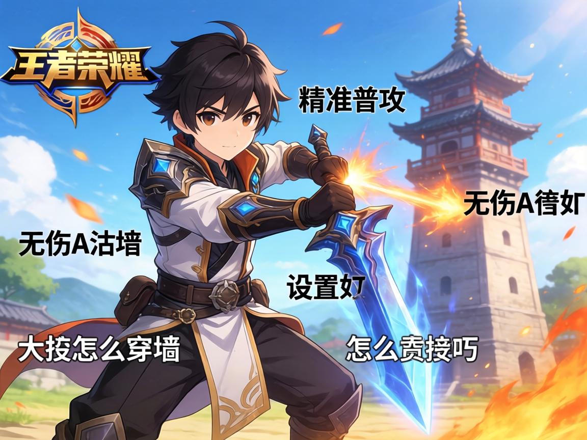 黄忠王者荣耀连招技巧,怎么设置精准普攻,如何无伤A塔,大招怎么穿墙? 黄忠王者荣耀连招技巧,怎么设置精准普攻,如何无伤A塔,大招怎么穿墙?