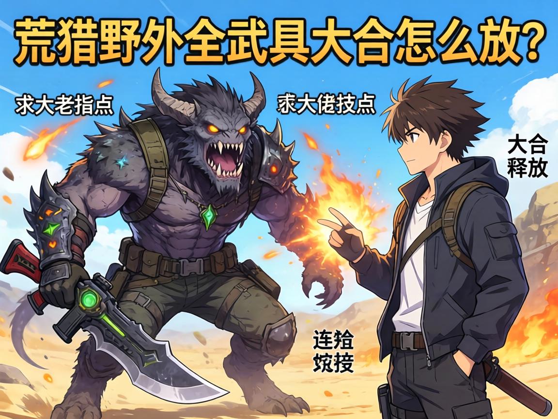 怪物猎人荒野全武器大招怎么放?求大佬指点大招释放技巧和连招! 怪物猎人荒野全武器大招怎么放?求大佬指点大招释放技巧和连招!