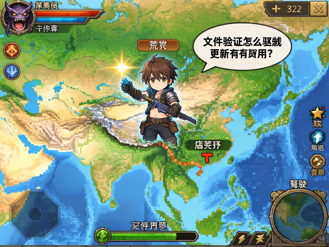 怪物猎人荒野地图缺失,画面闪烁如何解决,文件验证怎么操作,驱动更新有用吗 怪物猎人荒野地图缺失,画面闪烁如何解决,文件验证怎么操作,驱动更新有用吗