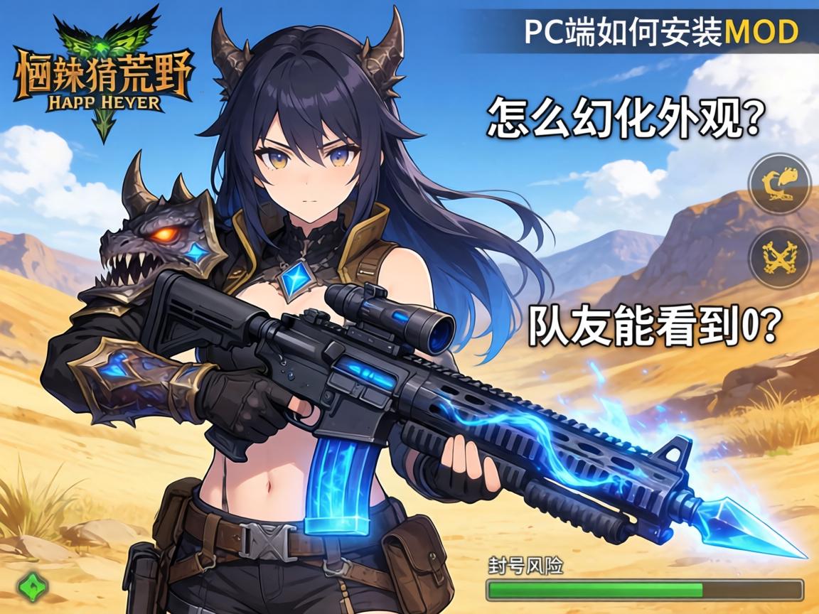 怪物猎人荒野怎么幻化武器外观,PC端如何安装MOD,队友能看到吗,有封号风险吗 怪物猎人荒野怎么幻化武器外观,PC端如何安装MOD,队友能看到吗,有封号风险吗