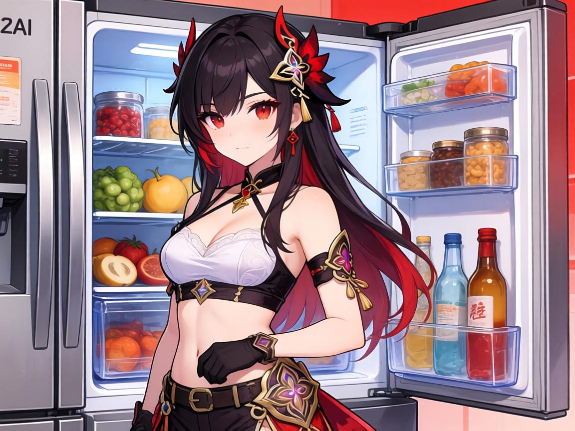 AI绘图突破二月最火角色冰箱爆红 AI绘图突破二月最火角色冰箱爆红